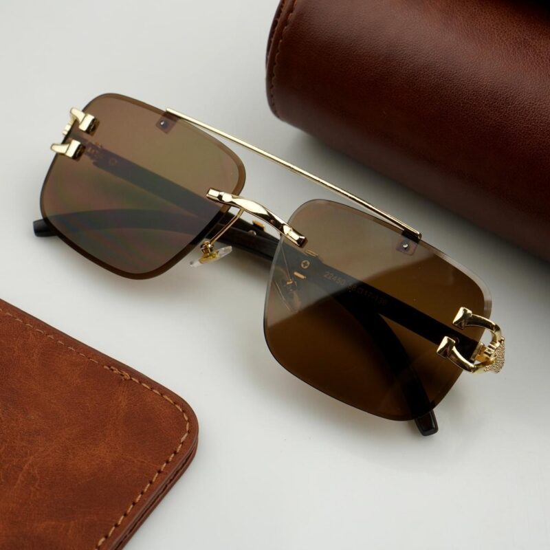 Phantom Edge – Amber Brown – Male Sunglasses