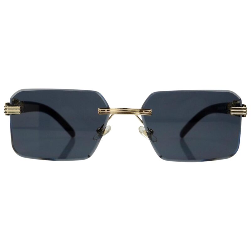 Rimless Frame – Charcol – Male Sunglasses