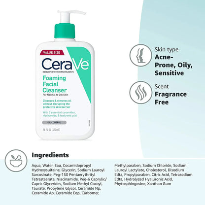 Foaming Facial Cleanser 237ML