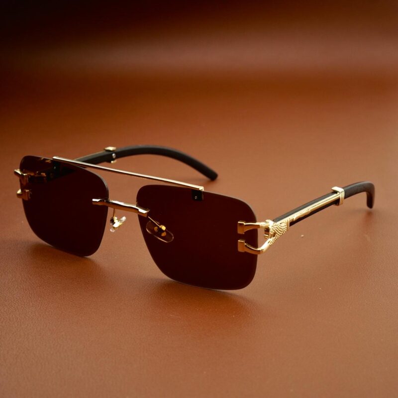 Phantom Edge – Amber Brown – Male Sunglasses