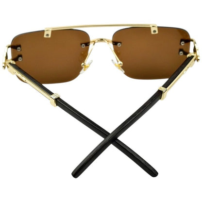 Phantom Edge – Amber Brown – Male Sunglasses